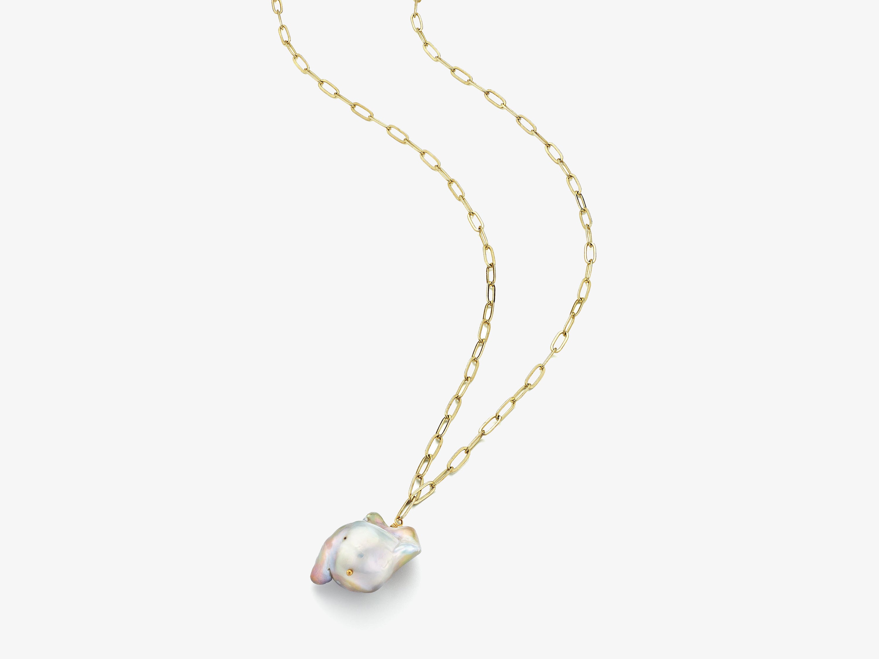 Necklaces with Medium Baroque Pearl