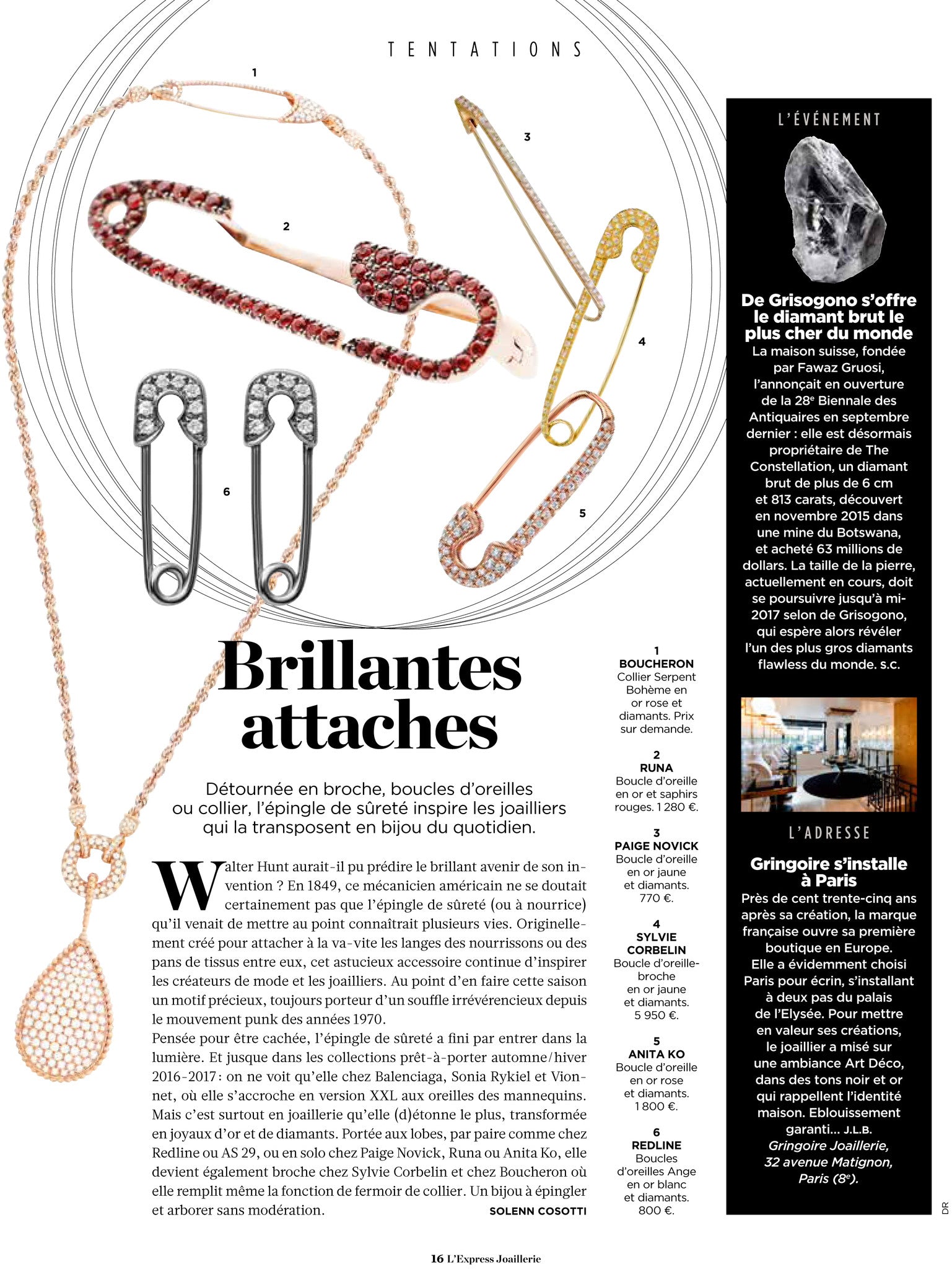 Merci, L'Express Joaillerie!