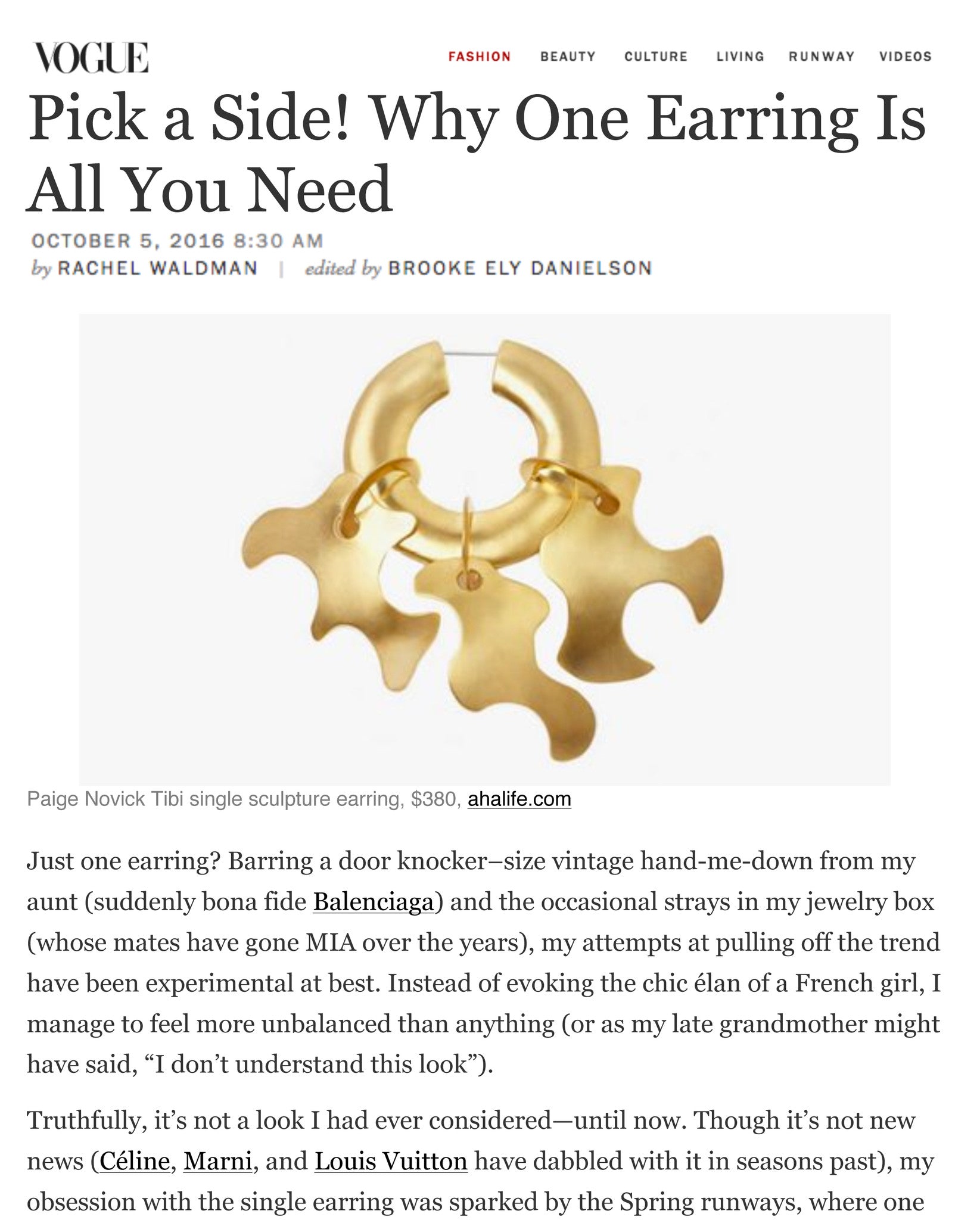 Merci, Vogue.com