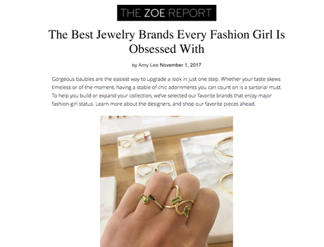 Merci, The Zoe Report!