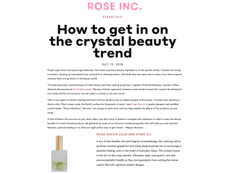 Merci, RoseInc.com!