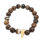 Freshwater Pearl bracelet with Vermeil Sculptural Accent