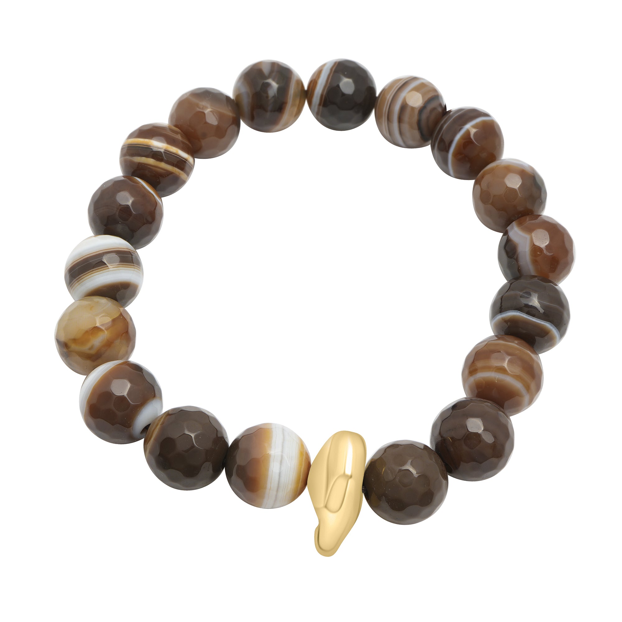 Freshwater Pearl bracelet with Vermeil Sculptural Accent
