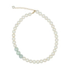 Freshwater Pearl and Jade Choker