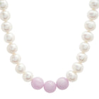 Freshwater Pearl and Kunzite Choker
