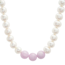 Freshwater Pearl and Kunzite Choker