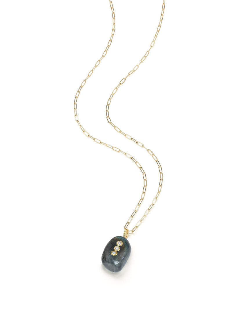 Cat's Eye Pendant Necklace