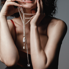Fresh water and Baroque Pearl Lariat