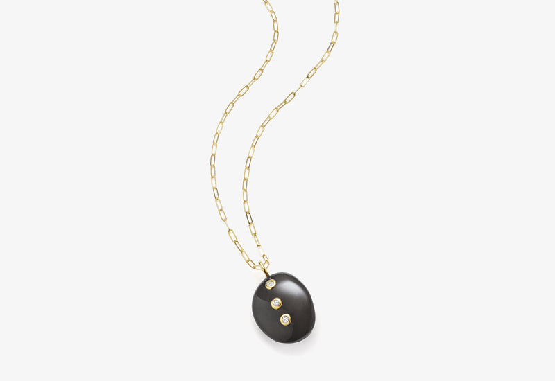 Black Onyx Pendant Necklace
